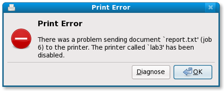 Print Error