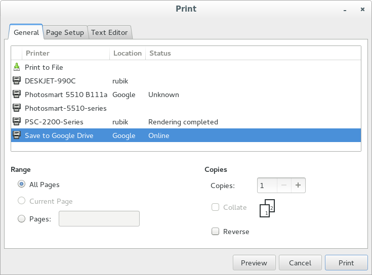 to Google Print from GTK+ – HEAD